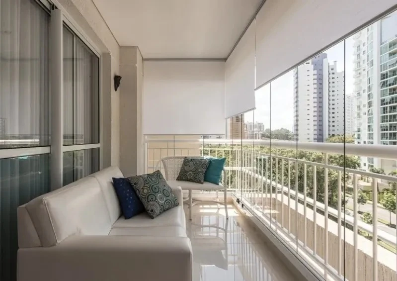 cortina rolo para varanda